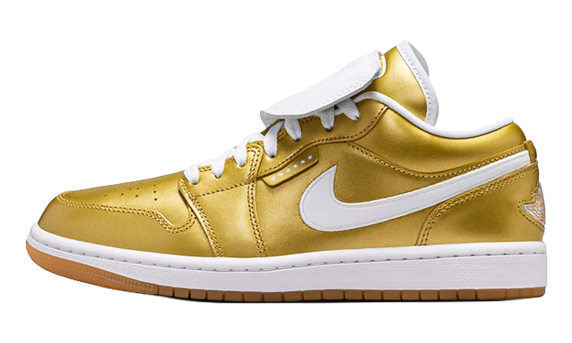 Air Jordan 1 Low WMNS "Gold Tiempo" IR2304 703