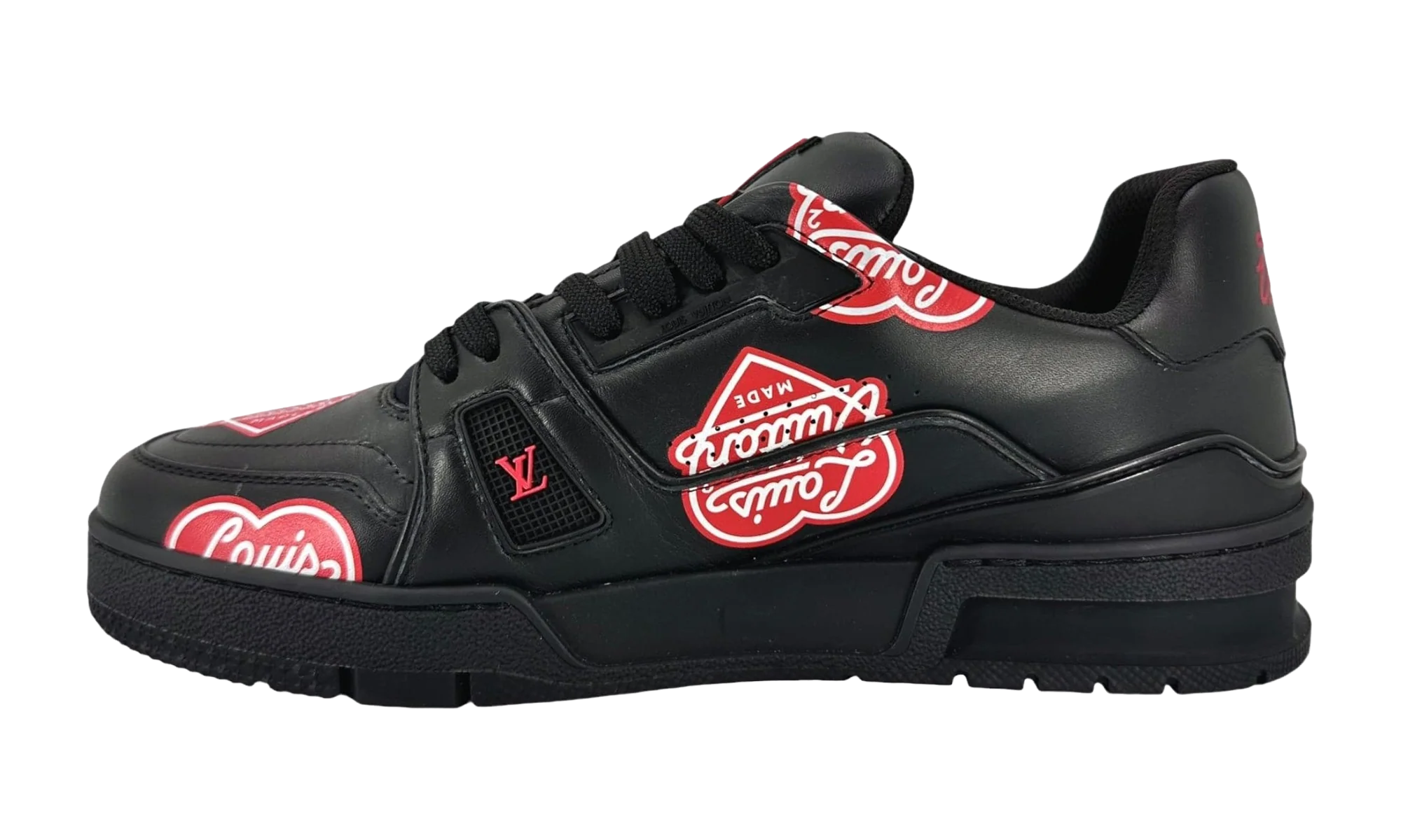 LV Trainer Low "Nigo LV MADE - Black Red" 1A9JAZ