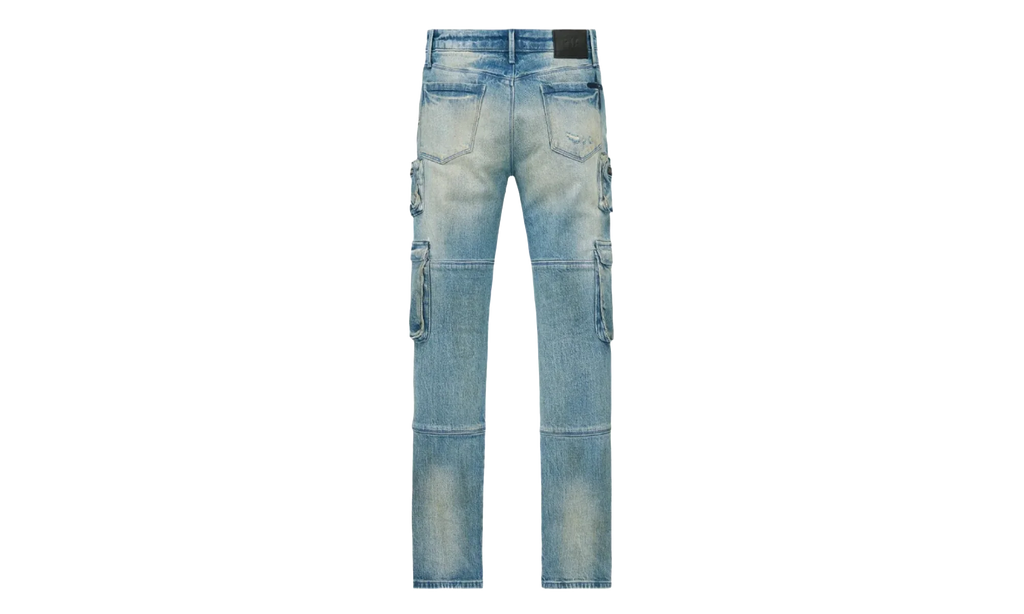 Slate Cargo Skinny Jeans "Muddy Sky" MLFQD1070 B1839MDSKY