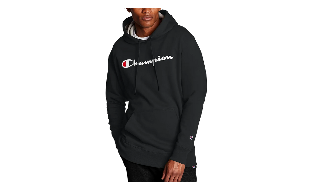Powerblend Fleece Hoodie Script Logo "Black" GF89H Y06794BKC