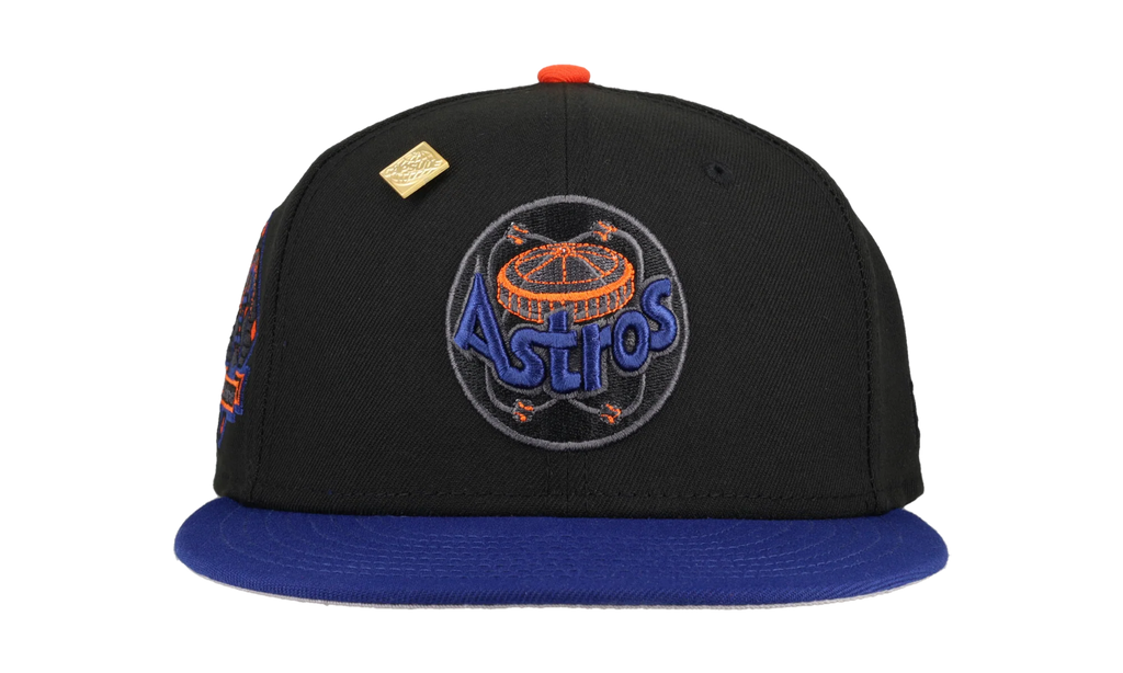59FIFTY Houston Astros 25th Silver Anniversary Patch Fitted Hat "Black" 123451294906