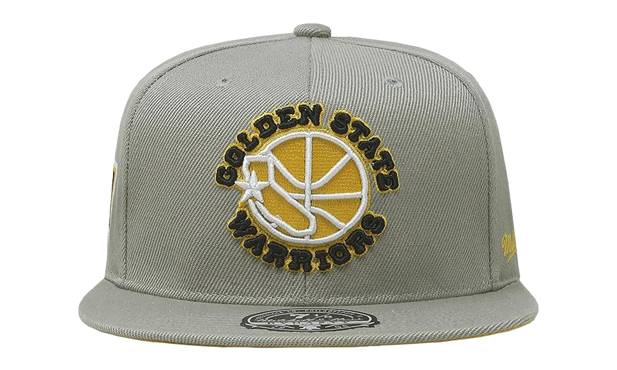 NBA Hardwood Classics Fitted Cap "Golden State Warriors - Sunny Gray" 6HSFDX21134 GSWGREY