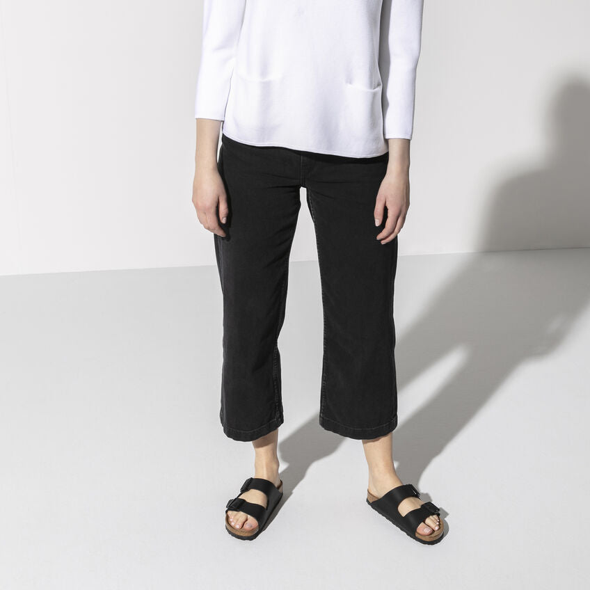 Arizona Birko-flor Soft Footbed Sandal in Black