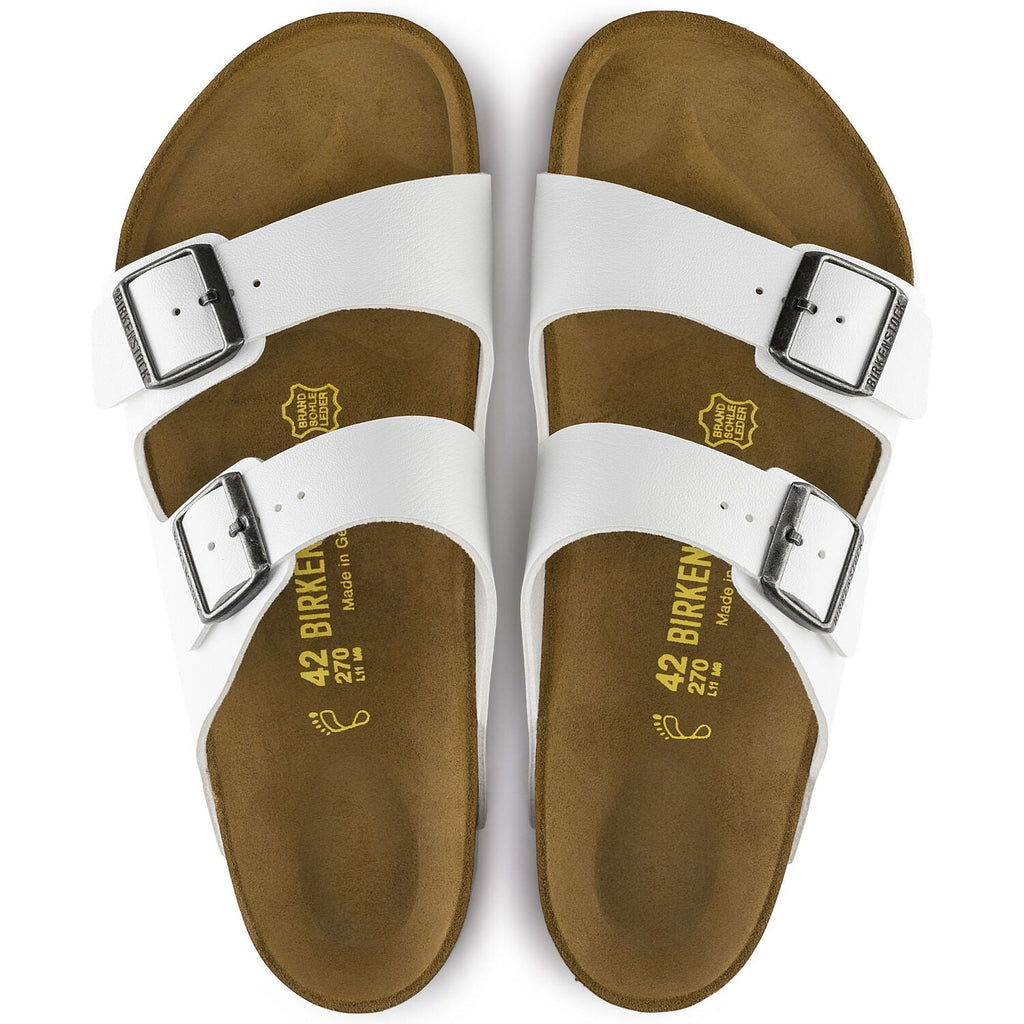 Arizona Birko-Flor Classic Footbed Sandal in White
