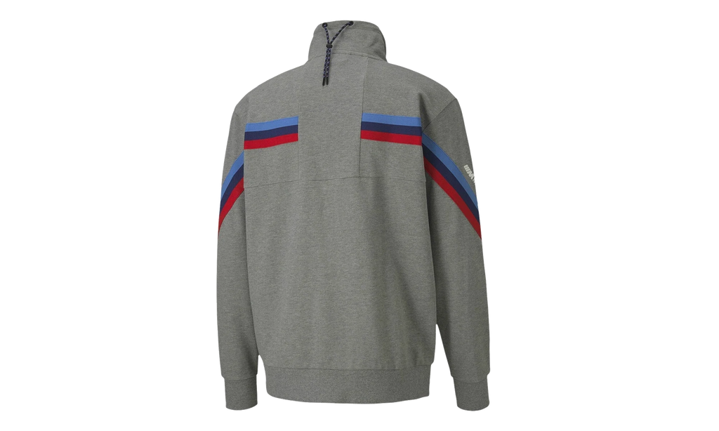 BMW Motorsport Life Sweat Jacket "Medium Gray Heather" 596089 03