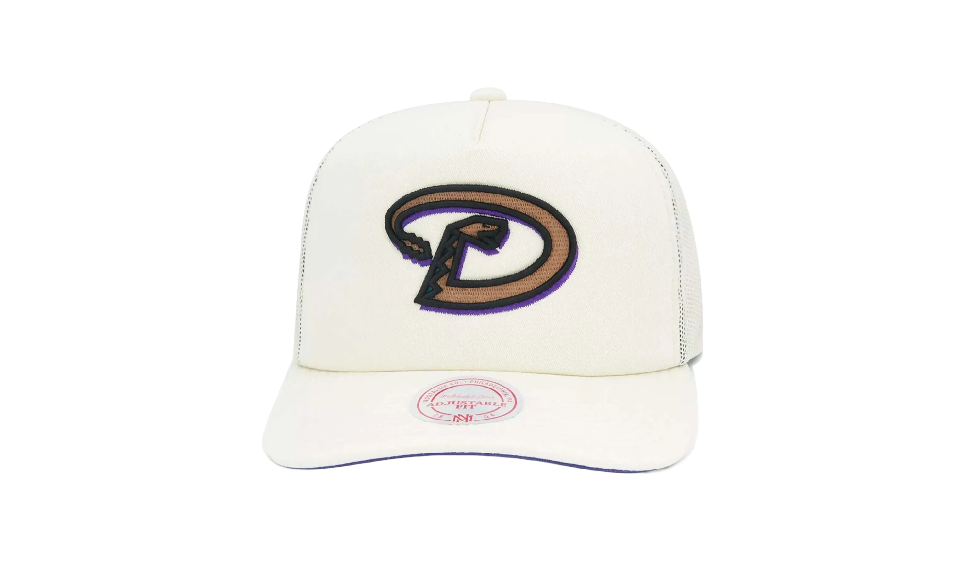 MLB Cooperstown Evergreen Trucker Snapback Cap "Arizona Diamondbacks - Off White" HHSS6490 ADIYYPPPOFWH