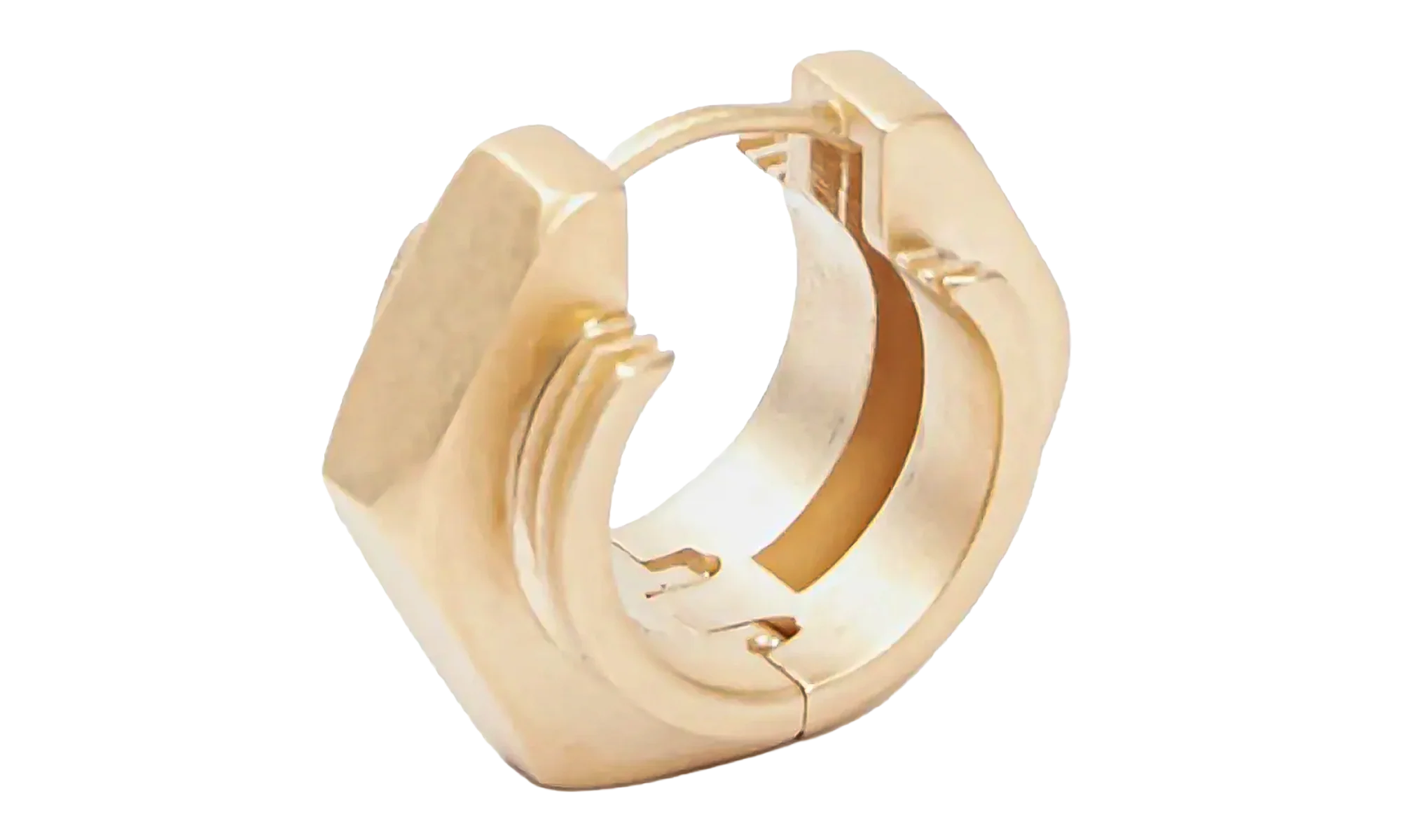 Bolt & Nut Ridged Earring "GOLD" SM0VG0020SV0272950