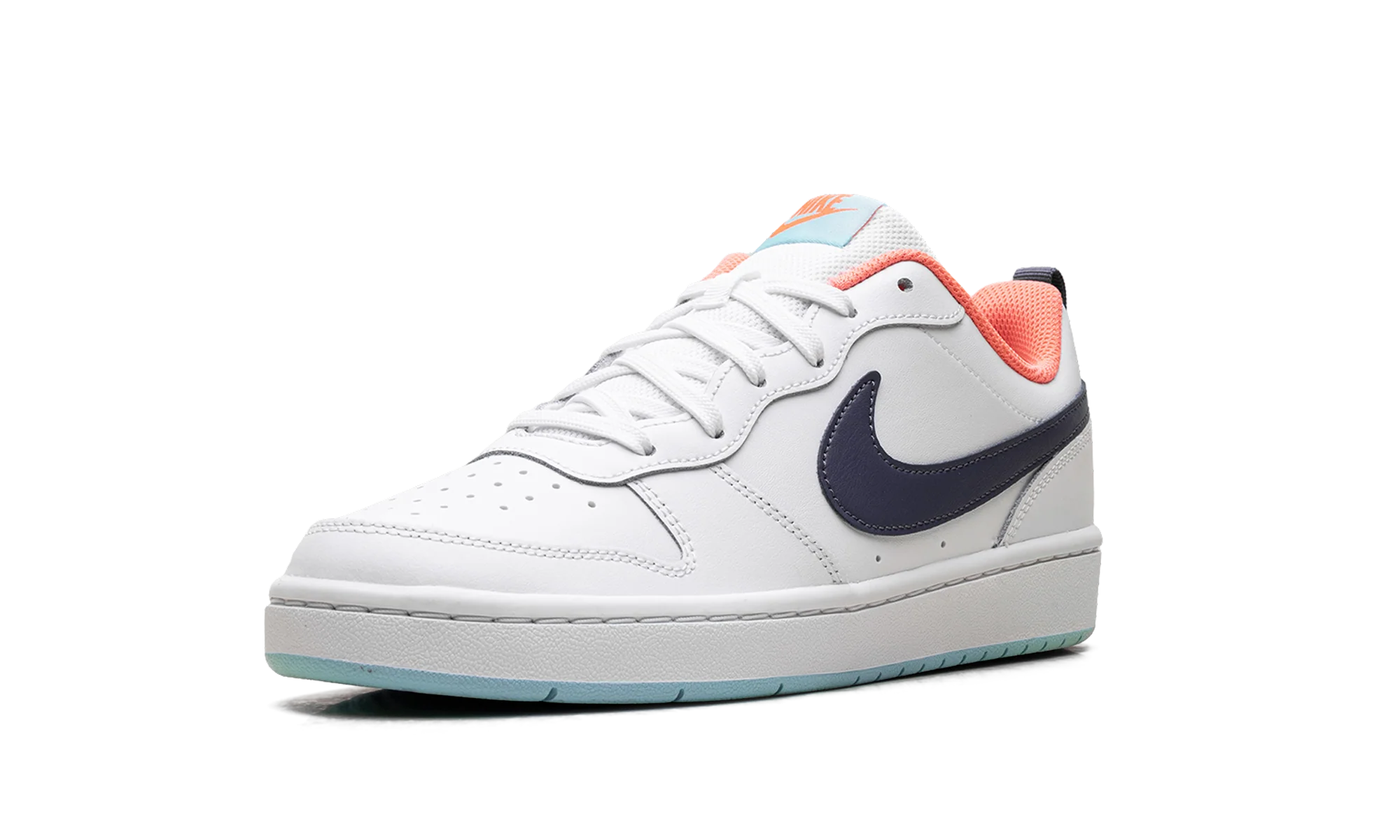 Court Borough Low 2 GS "White Navy" BQ5448 112