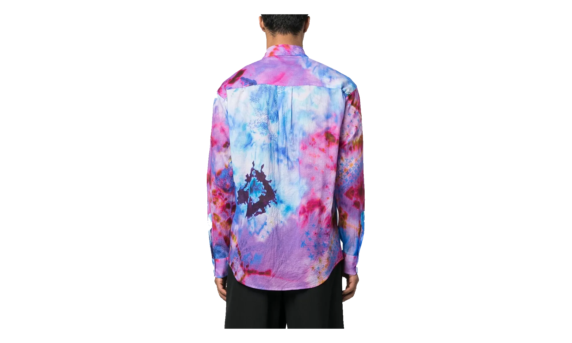 Azure Patterned Shirt "Multicolor" S71DM0614S76674002S