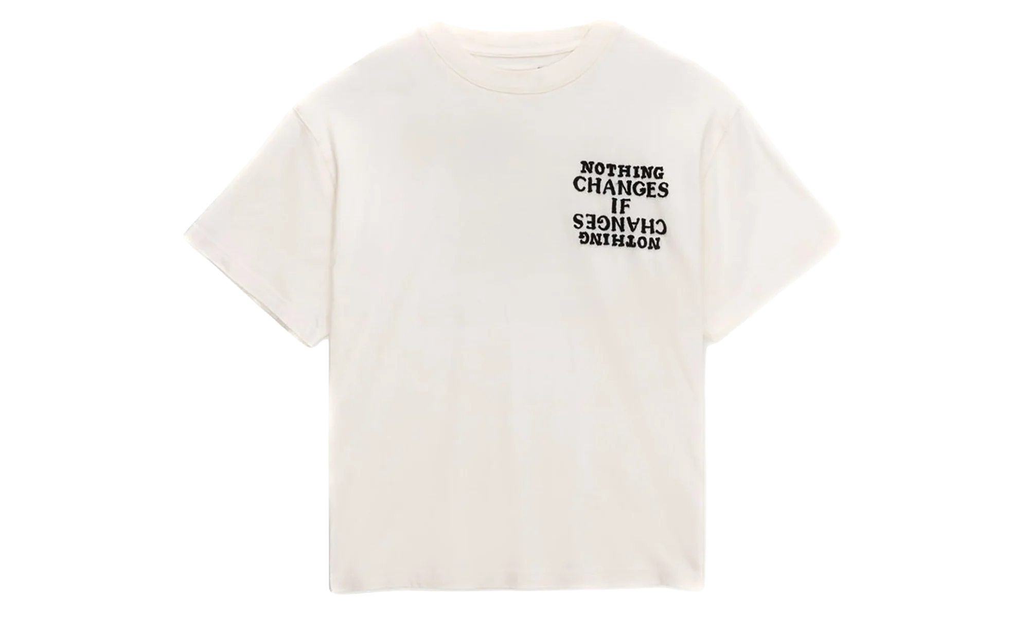 Nothing Changes Short-Sleeve Tee "White" HTG260191 WHT