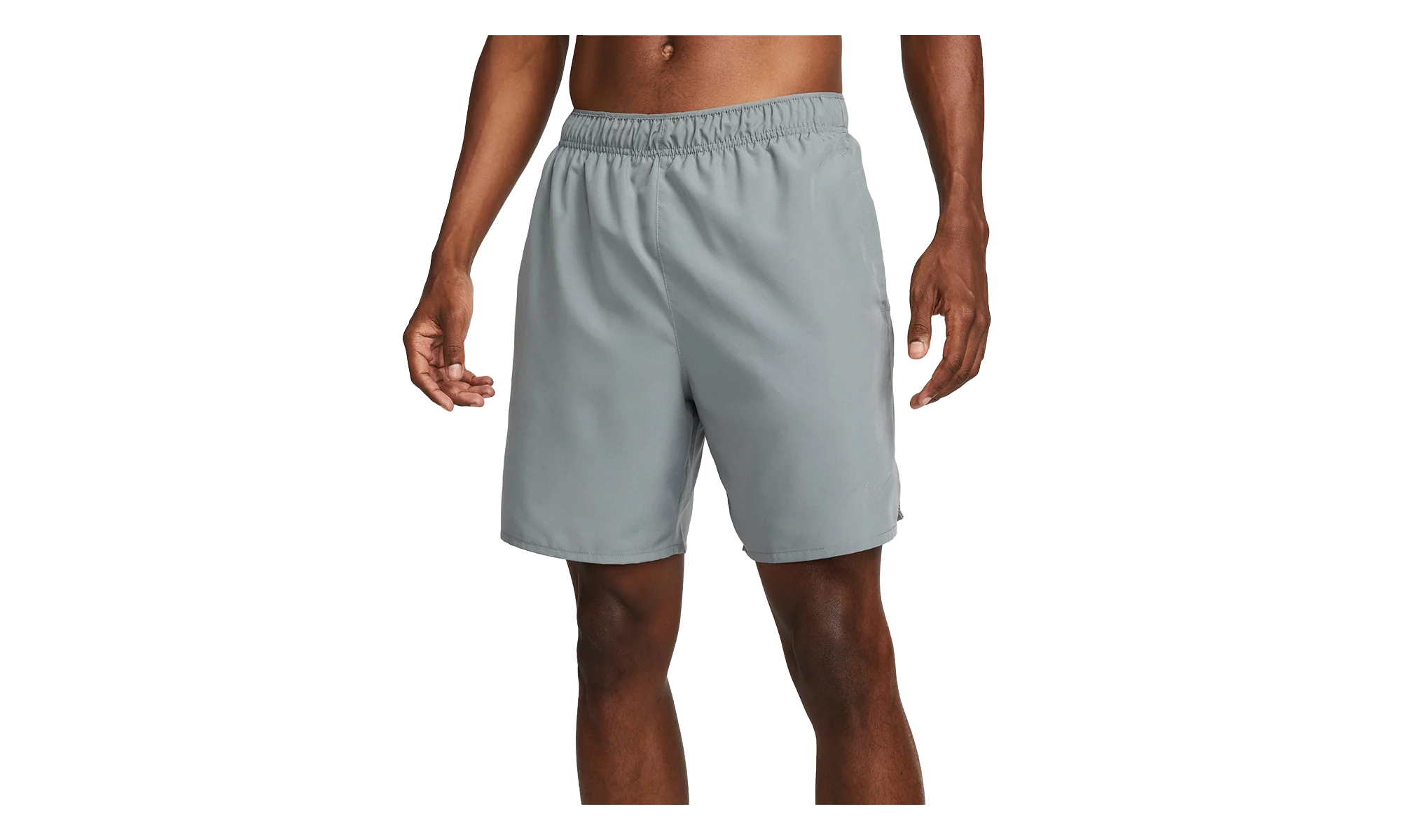 Challenger Dri-Fit 7" Brief-Lined Running Shorts "Smoke Grey / Black / Smoke Grey" DV9359 084