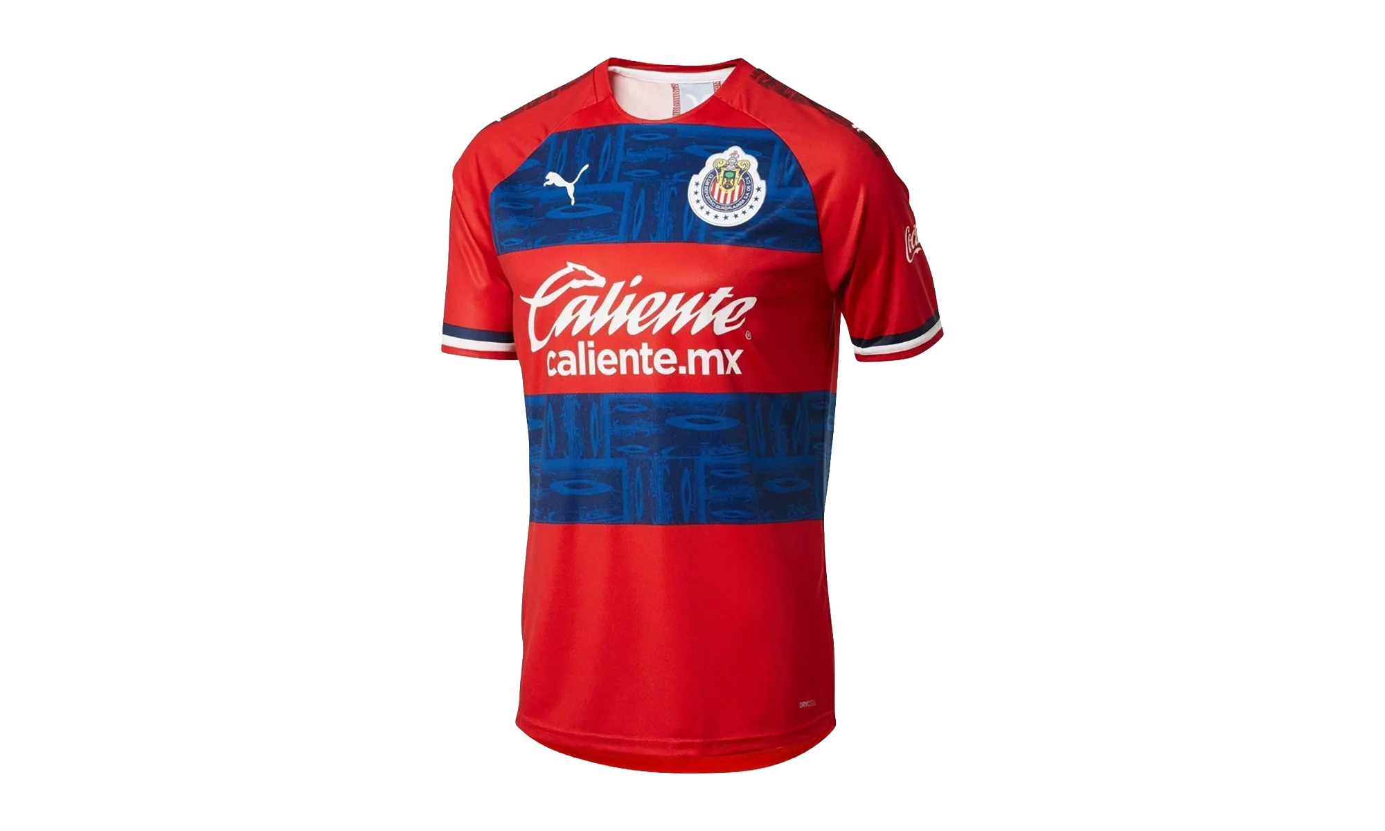 Chivas 19/20 Away Jersey "Puma Red / Puma New Navy" 704413 01