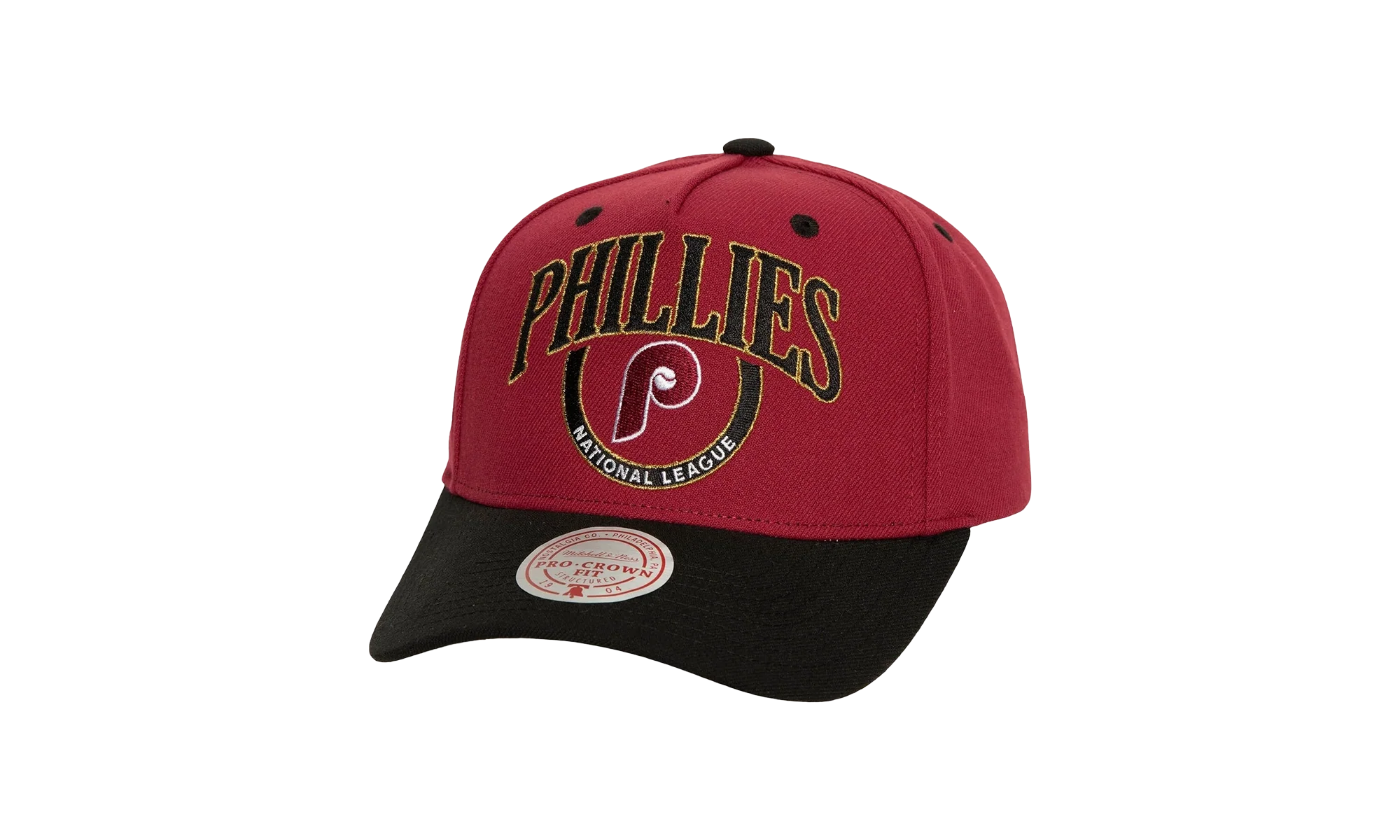 MLB Cooperstown Crown Jewels Pro Snapback Cap "Philadelphia Phillies - Maroon" HP8179 PPHMARO