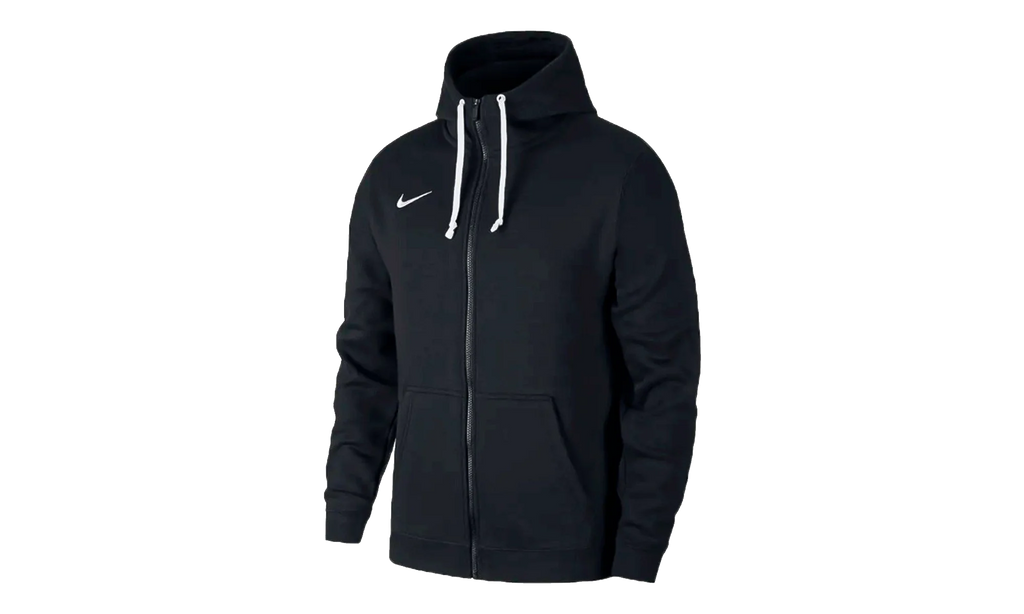 Full-Zip Fleece Soccer Hoodie "Black" AJ1313 010
