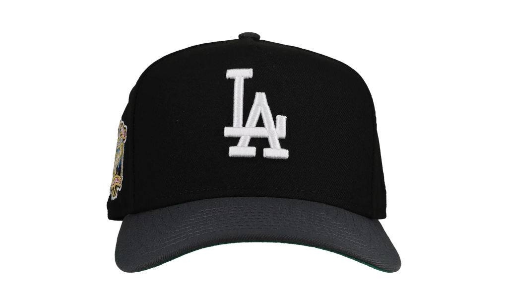 9FIFTY Los Angeles Dodgers 40th A Frame Snapback Hat "Black / Graphite" NE145