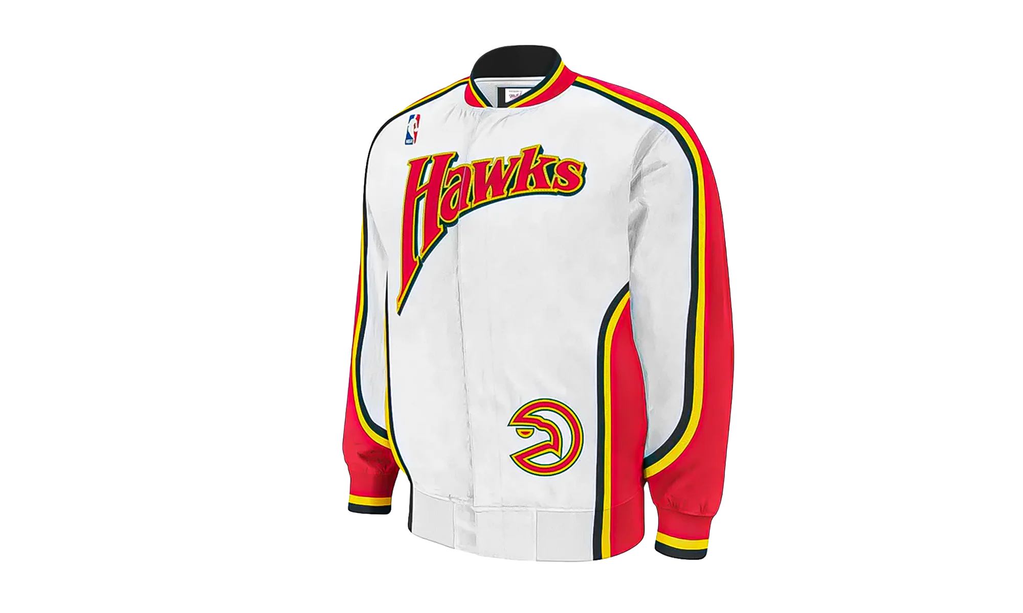 NBA Authentic Warm-Up Jacket "1992-93 Atlanta Hawks - White" 6056H305792AHA