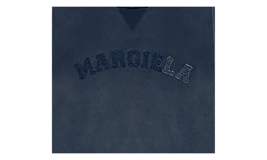 Logo Embroidered Dyed Sweatshirt "Washed Blue" S50GU0209S25570469