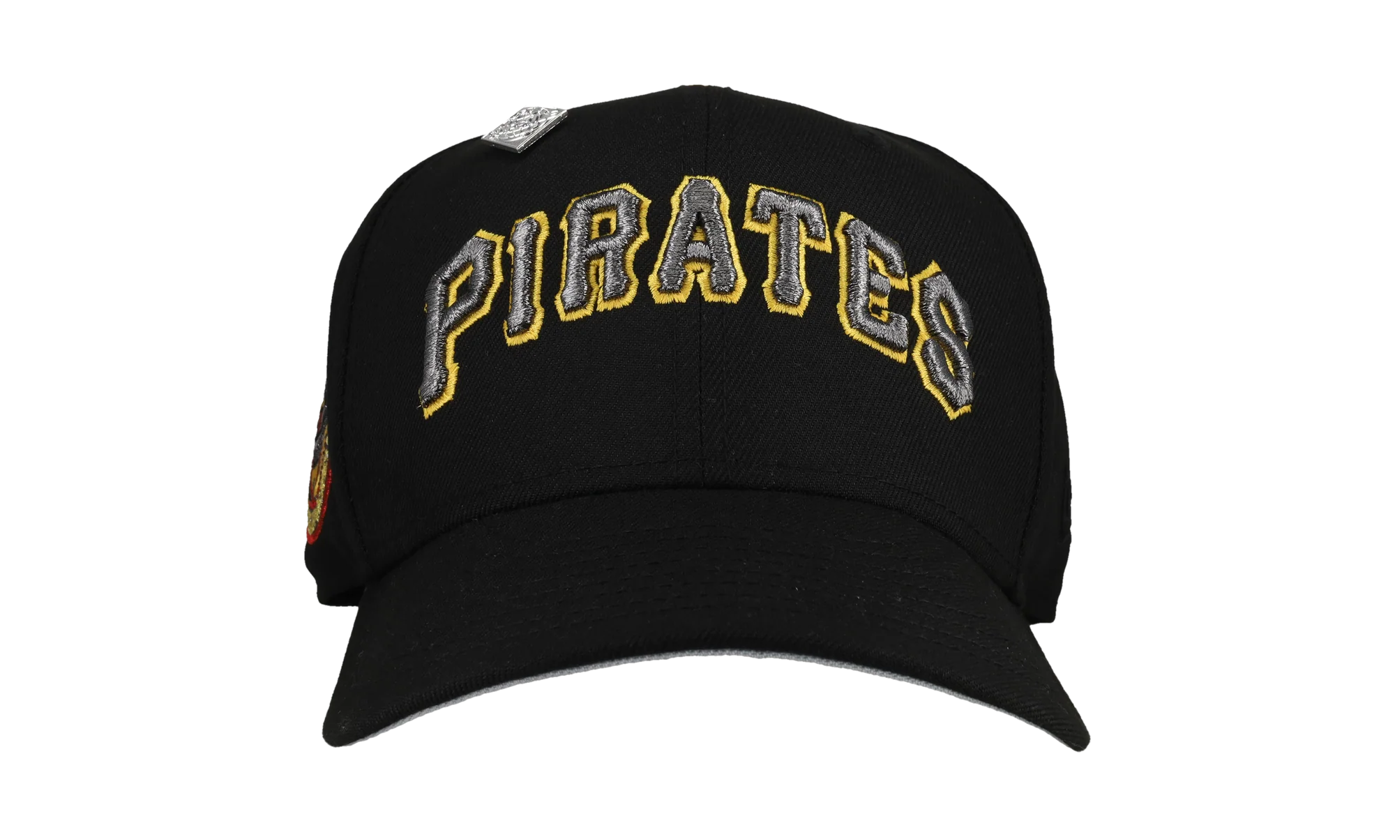 59FIFTY Pittsburgh Pirates Three Rivers Stadium Metallic Script Fitted Hat "Black" NE355
