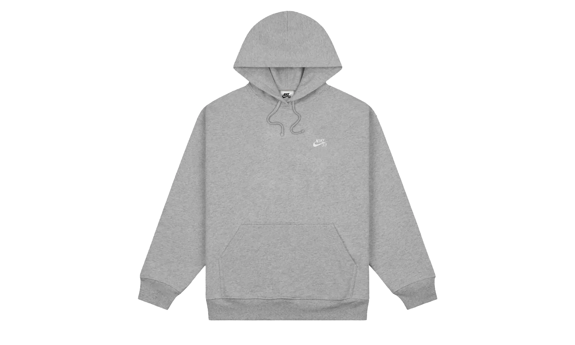 SB Fleece Pullover Skate Hoodie "Dark Grey Heather / White" FV7351 063