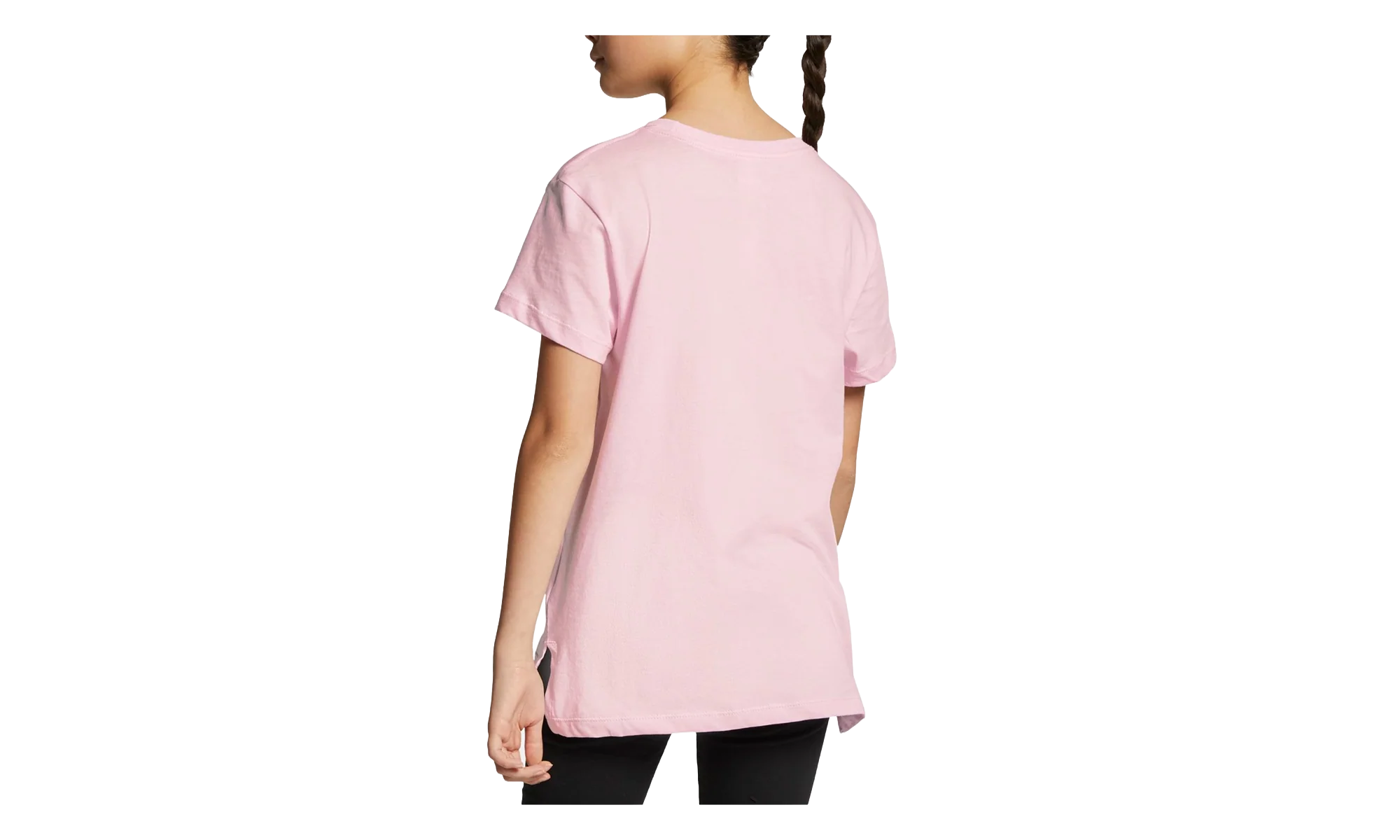 Sportswear Foliage Futura Graphic Tee GS "Pink / Multicolor" BQ0988 663