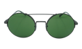Round Sunglasses "RUTHENIUM/GREEN" MCM160S-072