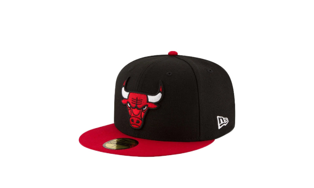 59Fifty NBA Chicago Bulls Alt 2-Tone Fitted Hat "Black" 70343698