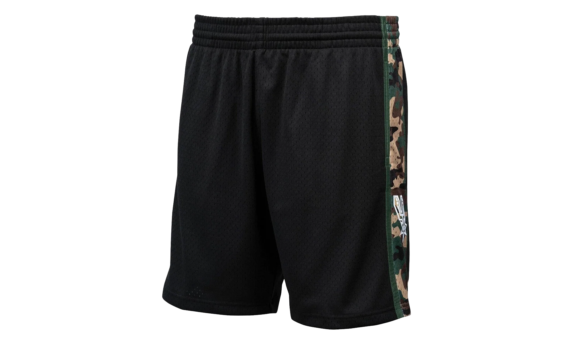 NBA Straight Fire Camo Swingman Shorts "1994 San Antonio Spurs - Black" BA30ZC SAS K NNM