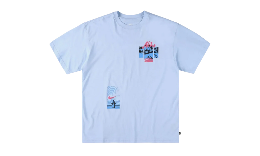 SB Max90 Skate T-Shirt "Celestine Blue" HV1304 441