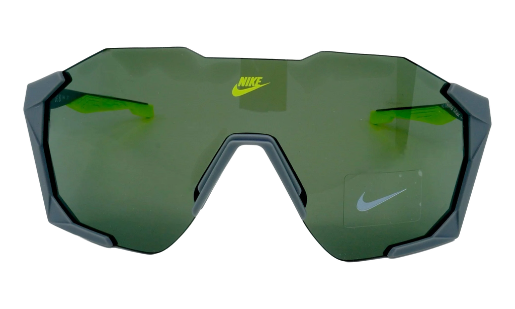 Charged Shield Sunglasses "Matte Smoke Grey / Green" IB3518X 084