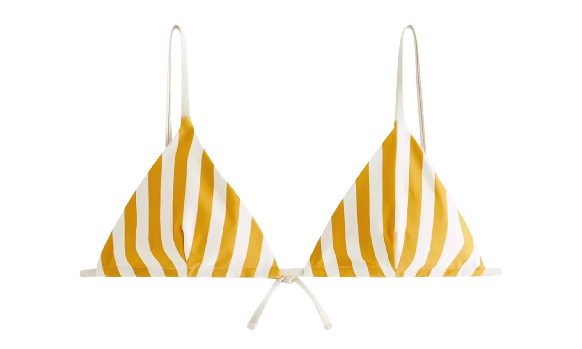 Lucia II Kith Stripe Triangle Top WMNS "Pastel Yellow" KITH122
