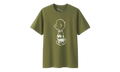 Uniqlo x Peanuts Charlie Brown Tee "Olive" KAWS202496