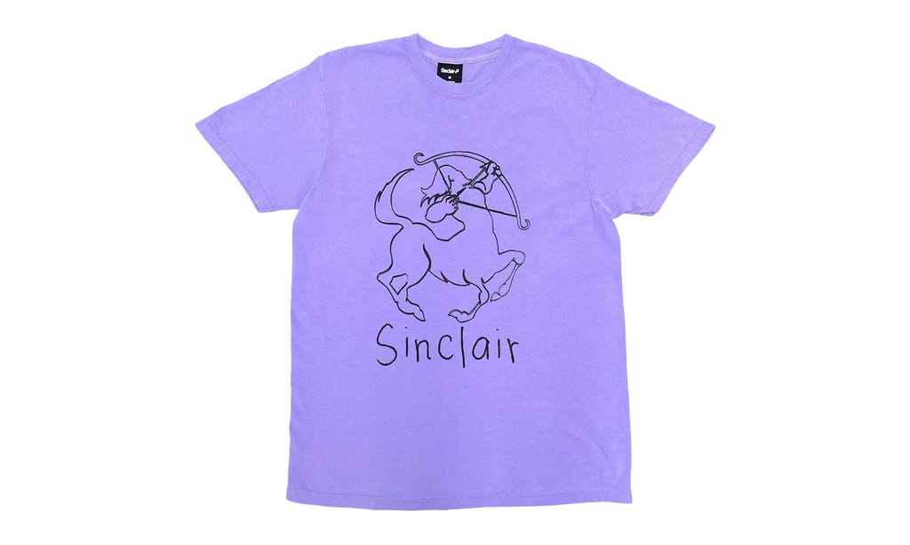 Scribble Short Sleeve T-Shirt "Purple" BSMT06 1 VLT
