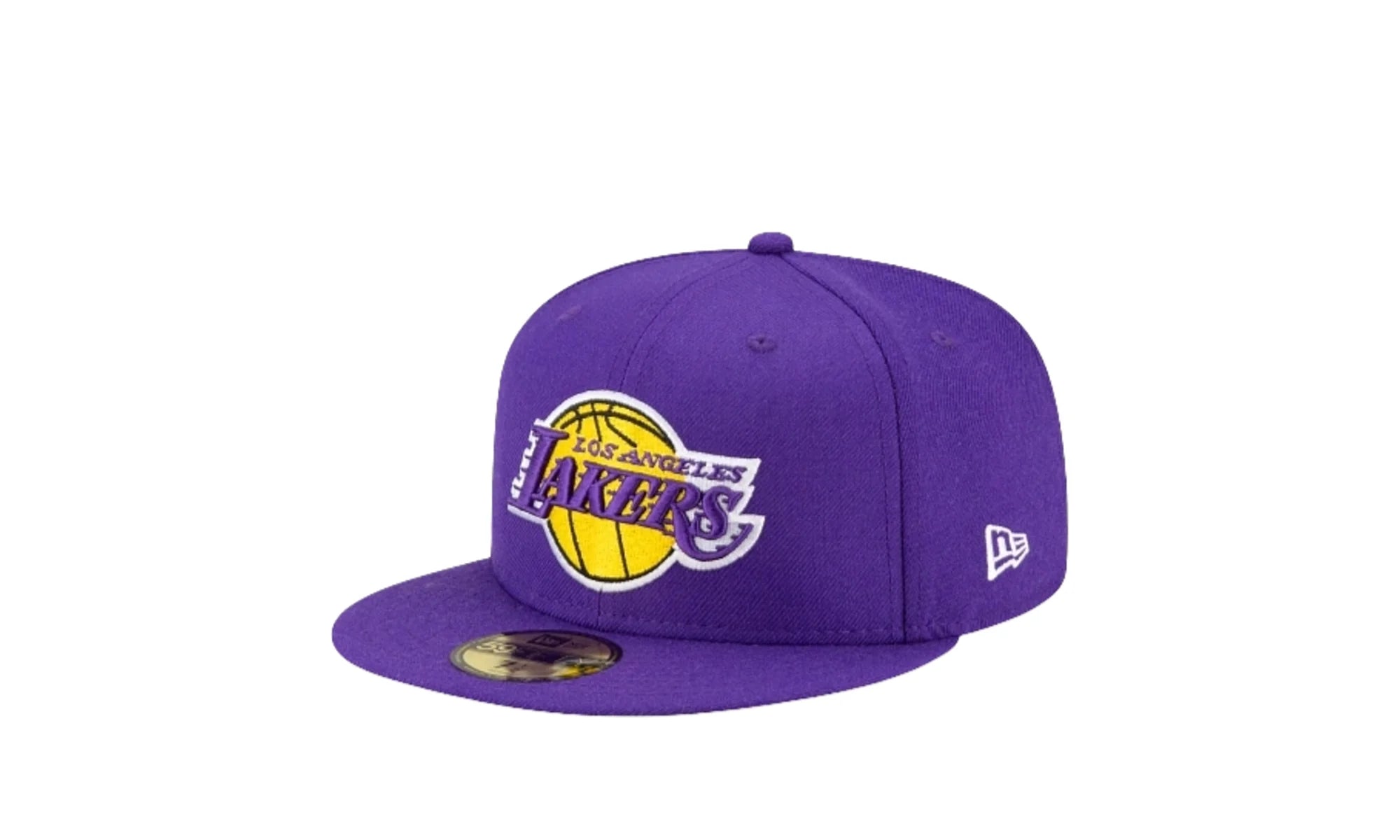 59Fifty NBA Los Angeles Lakers Icy Side Patch Fitted Hat "Purple" 60180898
