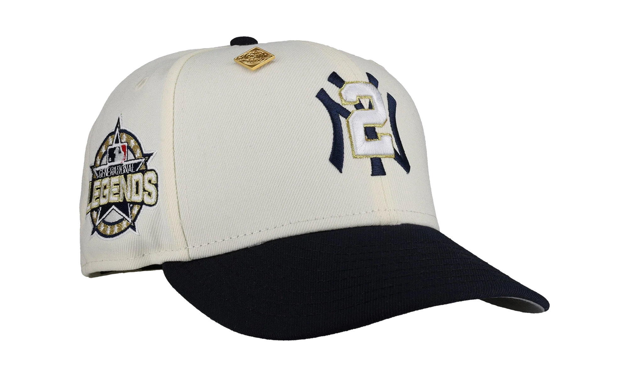 59FIFTY New York Yankees Generational Legends Derek Jeter Fitted Hat "Cream / Black" NE284