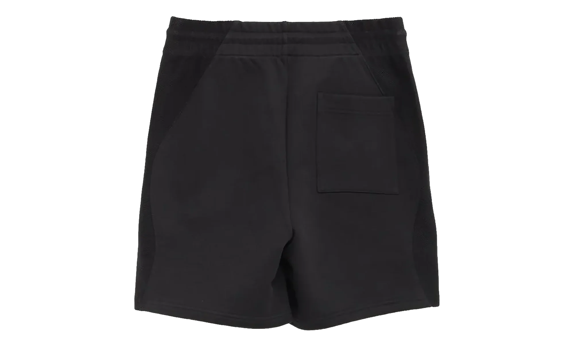 Squash Logo Flock Shorts "Black" MSS26JTR36901