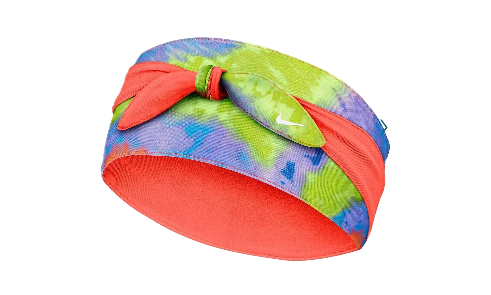 BANDANA PRINTED HEAD TIE REVERSIBLE "Purple Pulse / Bright Mango / White" N.000.2750.937