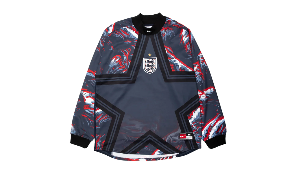 England Authentic Goalkeeper Football T-Shirt "Black / Obsidian / White" IO0792 010