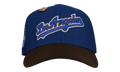 59FIFTY Los Angeles Dodgers 50th Season Fitted Hat "Metallic Blue / Walnut" 123451299686