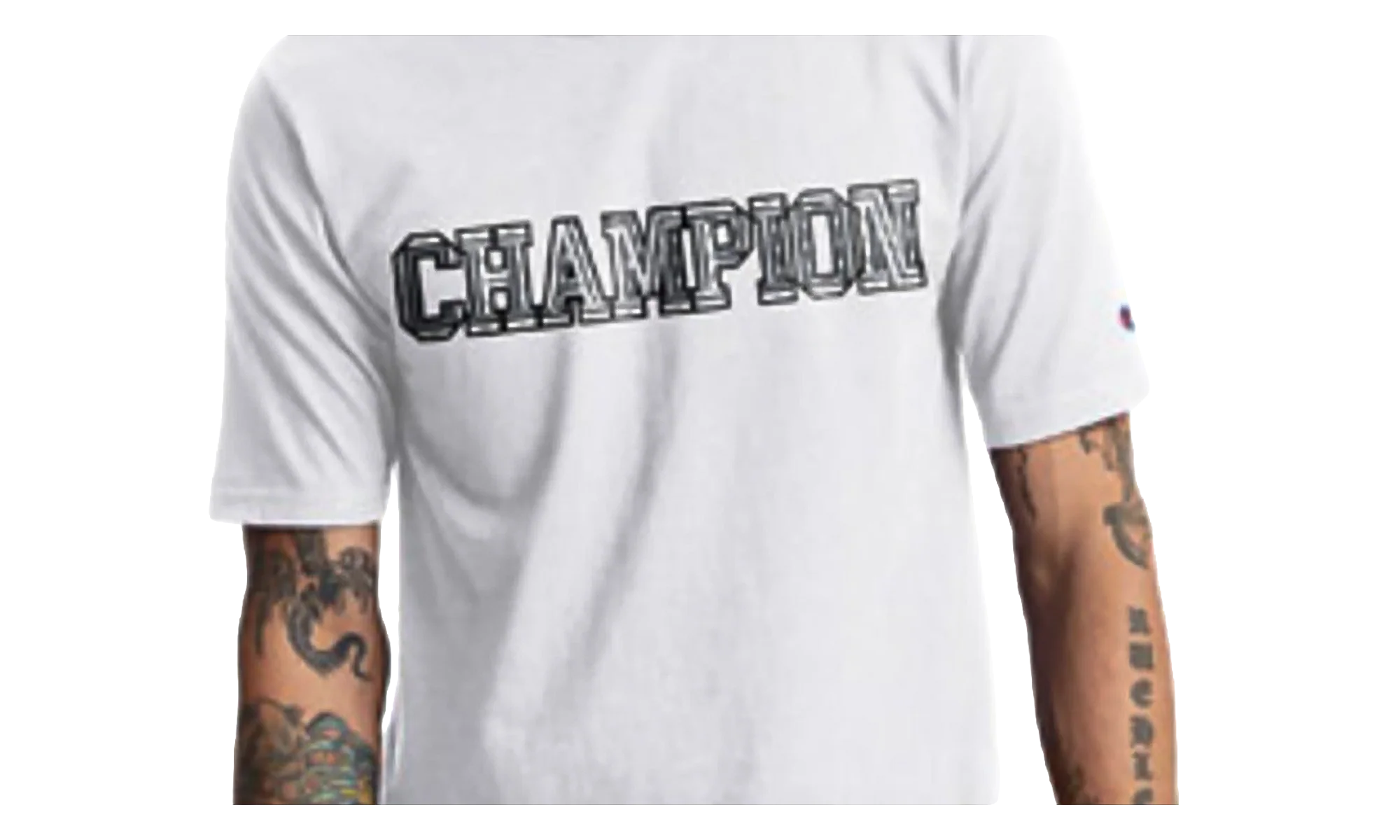 C-Life Heritage 3-D Logo T-Shirt "White" GT19 586338 100