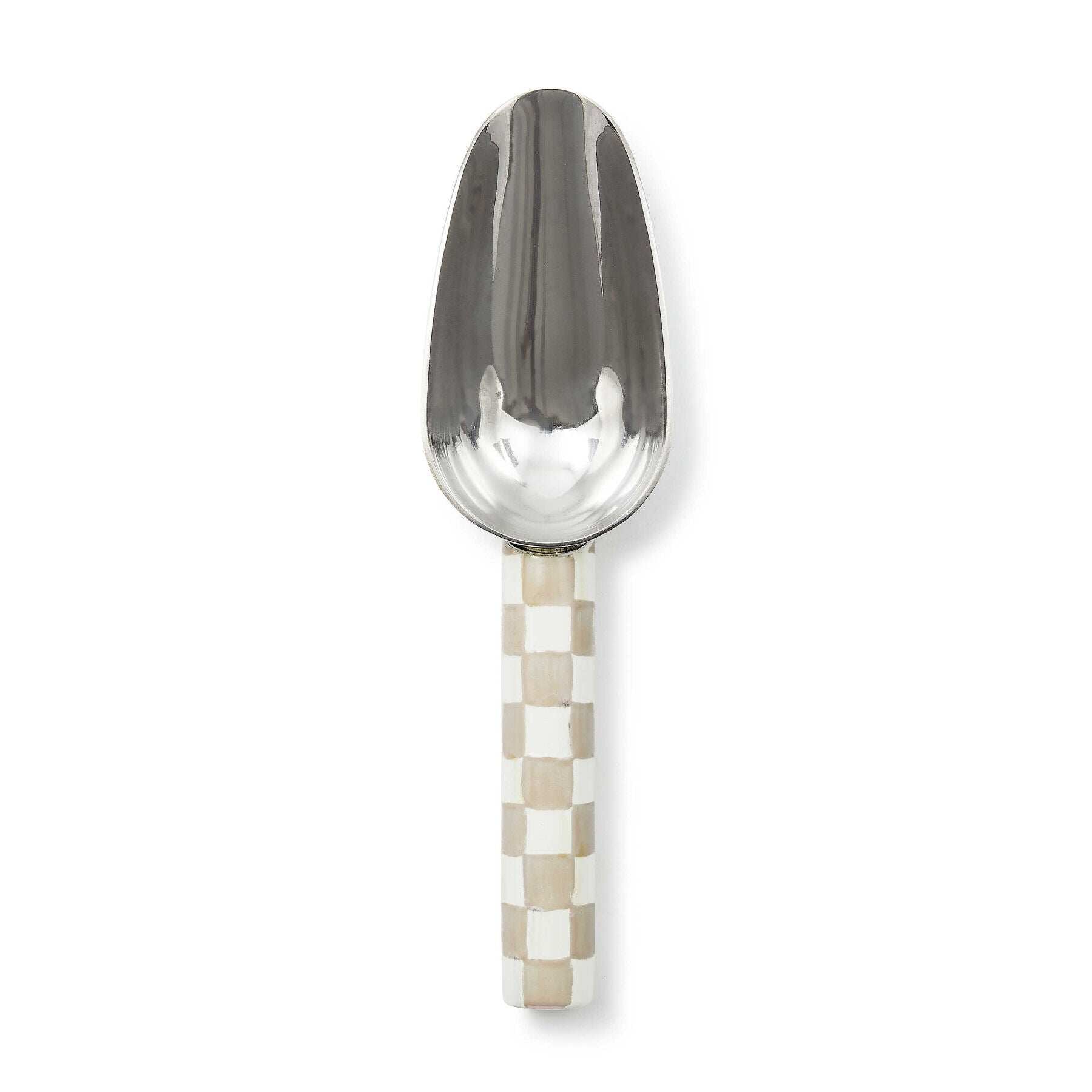 Mocha Check Small Scoop