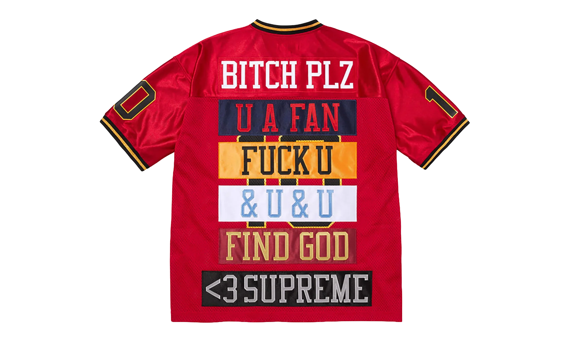 Find God Football Jersey "SS26 - red" SU27066