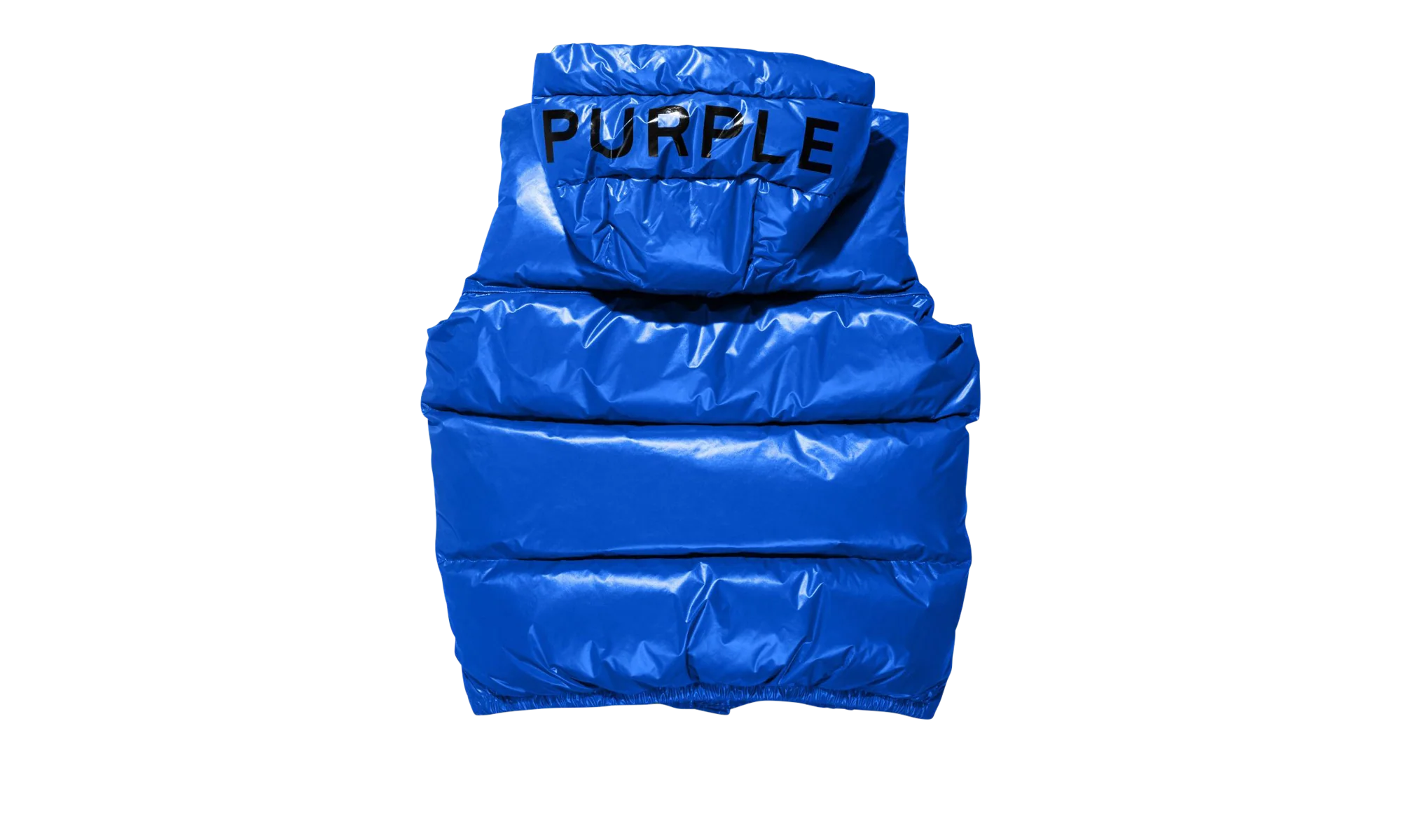 NYLON PUFFER VEST "Blue" P623 PBLV423
