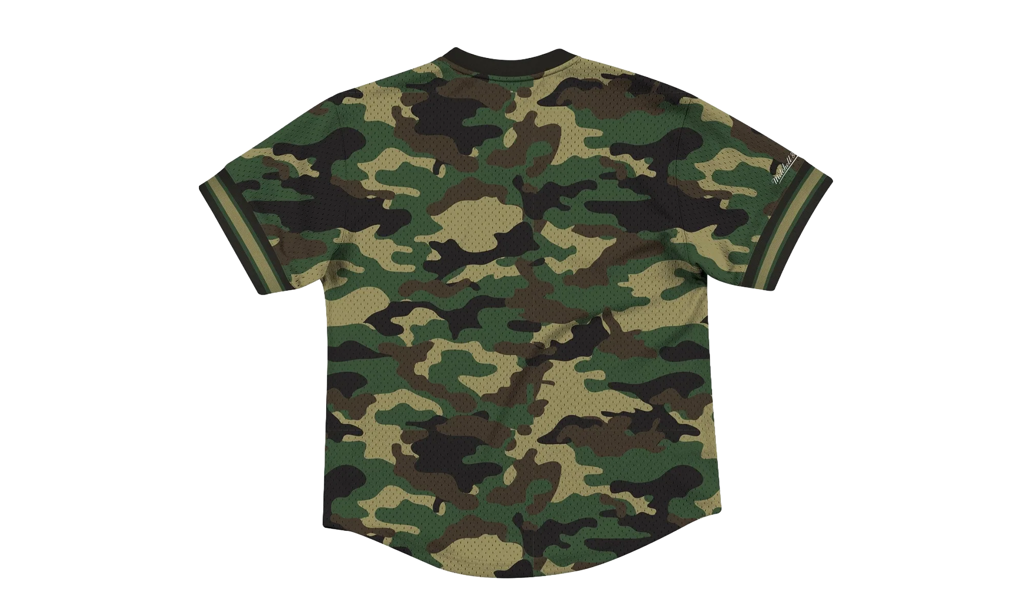 NBA Mesh V-Neck Tee "Chicago Bulls - Camo" MSPOMG18018 CBUCMWD1
