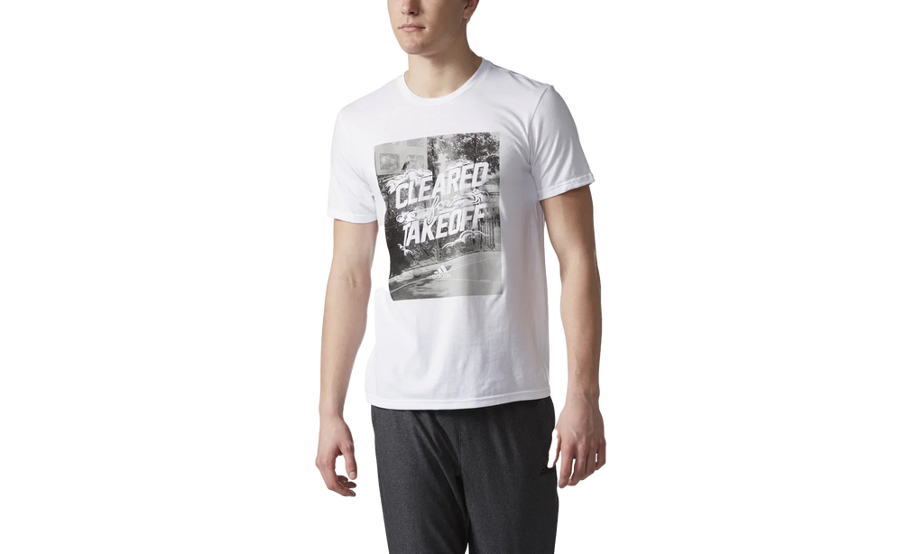 Take Off Ball Shortsleeve T-Shirt "White / Black / Grey" BP7750