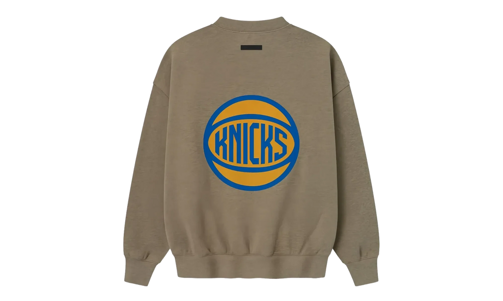 NBA Mens Knicks Sports Fit Crewneck "Homestead Heather" 192NB256508F
