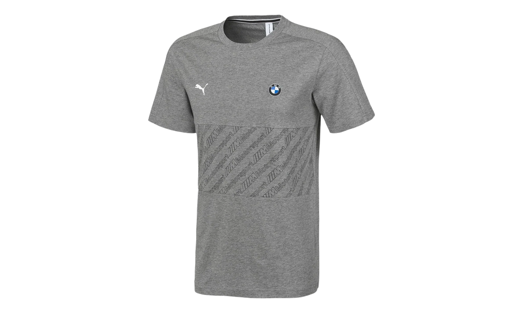 BMW Motorsport T7 Tee "Medium Gray Heather" 596096 03