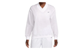 Sportswear Essential Loose UV Woven Long-Sleeve V-Neck WMNS "White" FV7649 100