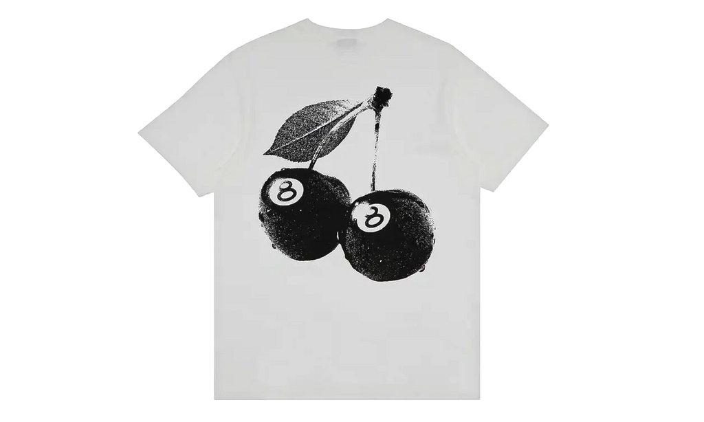 Cherries Tee "White" STUS449