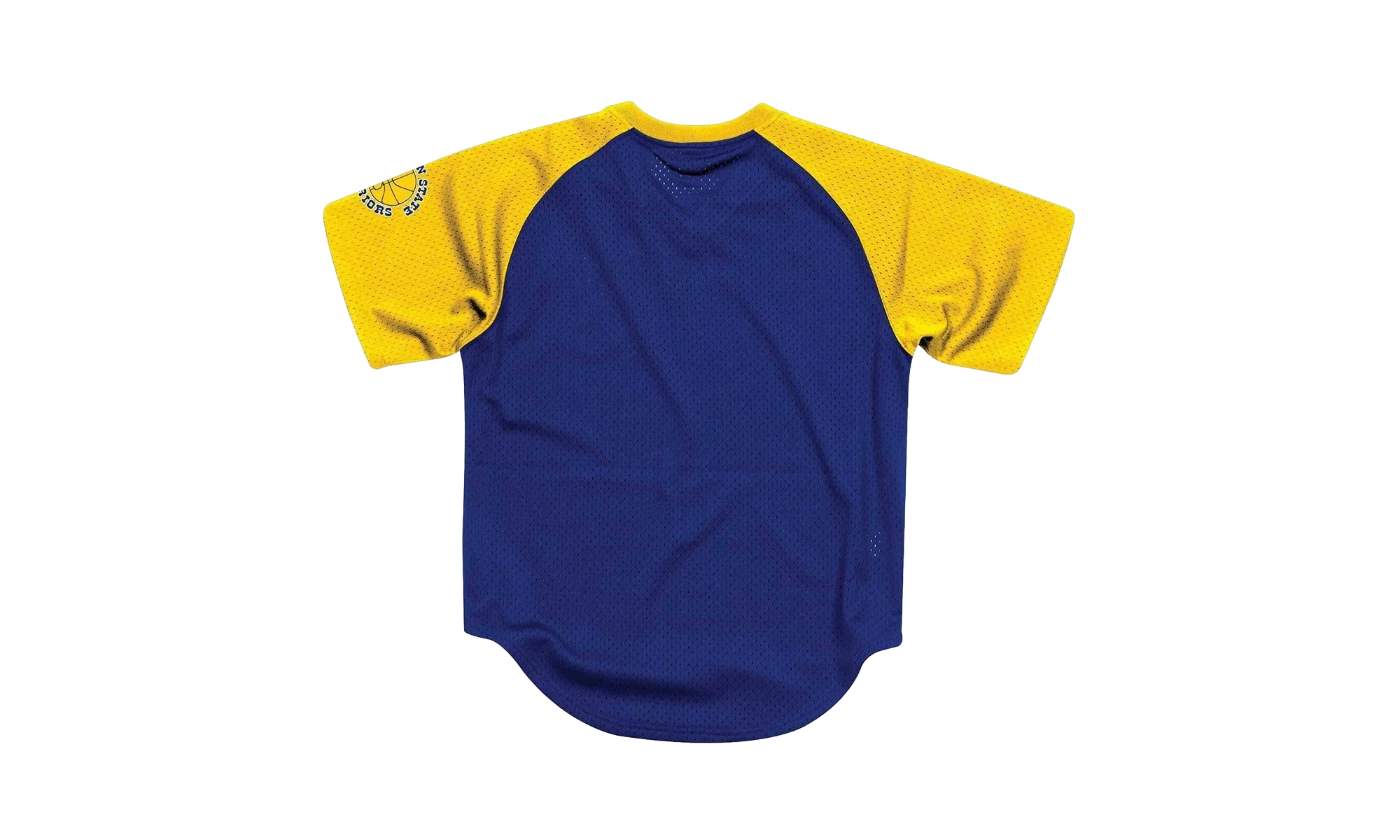 NBA Final Seconds Mesh V-Neck Shirt "Golden State Warriors - Blue" BA87OQ GSW B JXY