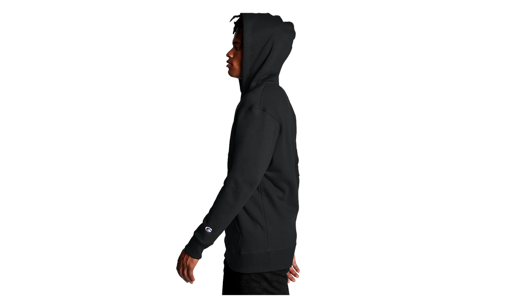 Powerblend Fleece Hoodie Script Logo "Black" GF89H Y06794BKC
